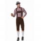 New European and American German Munich beer suit men's tops, hats, bibs, three-piece beer suits