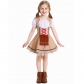 Halloween costumes German children's beer festival performance costumes multi-color skirt