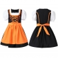 Halloween costumes cute children's beer festival skirts multi-color campus activities girls costumes