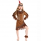 Halloween Savage Costume Children's Day Aboriginal Stage Performance Costume Aboriginal Indian Chief