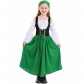 Halloween Costumes Children's Medieval Farm Costume Munich Beer Festival Long Dress