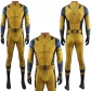 2024 Halloween new movie Deadpool and Wolverine cos children's adult clothes 3D printed jumpsuit