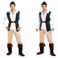 Halloween cosplay costumes, adult hunter costumes, forest prince costumes, warrior costumes