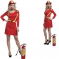 Halloween Cosplay Costumes Women's Fire Suit Adult Firefighter Costume Cosplay Costume