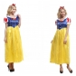 Halloween cosplay costumes, adult fairytale Snow White dress, stage costumes