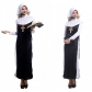 Halloween Cosplay Costumes Missionary Performance Costumes Adult Priest Costumes Female Nun