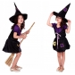 Halloween children's costumes children's mask ball performance clothes witch costume witch princess