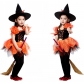 Halloween Cosplay Costumes Children's Magic Witch Tutu Skirt Christmas Party Costumes