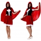 Halloween cosplay costumes adult Little Red Riding Hood costume fairy tale Big Bad Wolf and Little Red Riding Hood