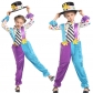 Halloween cosplay costumes for men, children's clown costumes, masquerade clown costumes