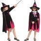 Halloween Cosplay Costume Children's Witch Cloak Harry Potter Magic Student Performance Costume