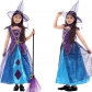 Halloween cosplay costumes for girls Children's masquerade costumes Witch princess dress