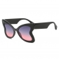 New butterfly glasses European and American personality novelty net red ins butterfly PC contrast color fashion sunglasses