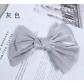 Hand-tied large bow satin headdress hair accessories new wholesale solid color ribbon