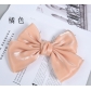 Hand-tied large bow satin headdress hair accessories new wholesale solid color ribbon