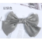 Hand-tied large bow satin headdress hair accessories new wholesale solid color ribbon