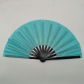 Solid color flat fan craft fan team performance props classical square dance folding fan