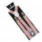 2.5CM thermal transfer suspenders fashion suspenders performance matching suspenders candy color adult suspenders unisex