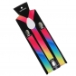 2.5CM thermal transfer suspenders fashion suspenders performance matching suspenders candy color adult suspenders unisex