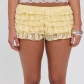 Sweet pure desire shorts European and American casual lace solid color multi-color lace pure desire hot pants