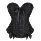 Body shaping clothes, waist and chest support, mesh lace, tight and tummy-controlling, European and American palace corset