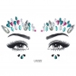 Christmas holiday diamond face stickers resin acrylic diamond INS makeup stage performance tattoo stickers