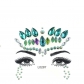 Christmas holiday diamond face stickers resin acrylic diamond INS makeup stage performance tattoo stickers