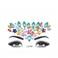 Christmas holiday diamond face stickers resin acrylic diamond INS makeup stage performance tattoo stickers