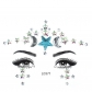 Christmas holiday diamond face stickers resin acrylic diamond INS makeup stage performance tattoo stickers