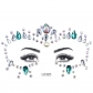 Christmas holiday diamond face stickers resin acrylic diamond INS makeup stage performance tattoo stickers