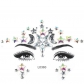 Christmas holiday diamond face stickers resin acrylic diamond INS makeup stage performance tattoo stickers