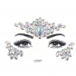 Christmas holiday diamond face stickers resin acrylic diamond INS makeup stage performance tattoo stickers