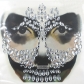 New Halloween Easter dark stickers diamond face stickers diamond stickers tattoo stickers diamond stickers