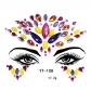 New face diamond stickers acrylic diamond stickers face stickers diamond art party decoration face stickers