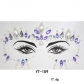 New face diamond stickers acrylic diamond stickers face stickers diamond art party decoration face stickers