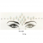 New face diamond stickers acrylic diamond stickers face stickers diamond art party decoration face stickers