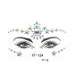 New face diamond stickers acrylic diamond stickers face stickers diamond art party decoration face stickers