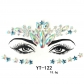 New face diamond stickers acrylic diamond stickers face stickers diamond art party decoration face stickers