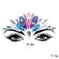 New face diamond stickers acrylic diamond stickers face stickers diamond art party decoration face stickers