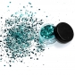 European and American style GLITTER laser sequins glitter powder beauty makeup accessories music festival party makeup face stickers powder