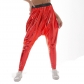 Drop crotch pants street fashion harem pants trend fat people large size loose versatile baggy pants