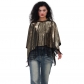 New style tassel cape loose European and American women's shawl performance costume