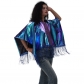 New style tassel cape loose European and American women's shawl performance costume