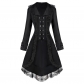 2025 New Plus Size Women's Steampunk Tuxedo Gothic Victorian Ladies Coat