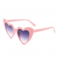 Love heart sunglasses sun protection peach heart glasses glitter crystal sunglasses SUNGLASSES