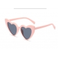 Love heart sunglasses sun protection peach heart glasses glitter crystal sunglasses SUNGLASSES