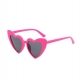 Love heart sunglasses sun protection peach heart glasses glitter crystal sunglasses SUNGLASSES