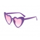 Love heart sunglasses sun protection peach heart glasses glitter crystal sunglasses SUNGLASSES