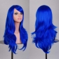 70CM long curly hair air curl high temperature silk multi-color curly hair COS anime wig now in stock