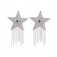 Five-pointed star chest stickers tassel bio-latex stickers rhinestones anti-exposure stickers